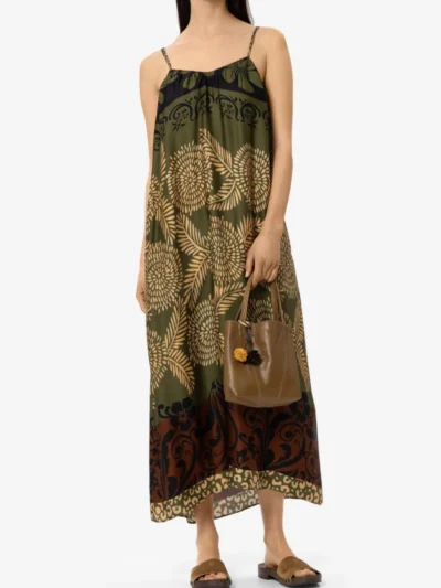 Luisa Cerano Luisa Cerano Kleid - the autumn leaf print