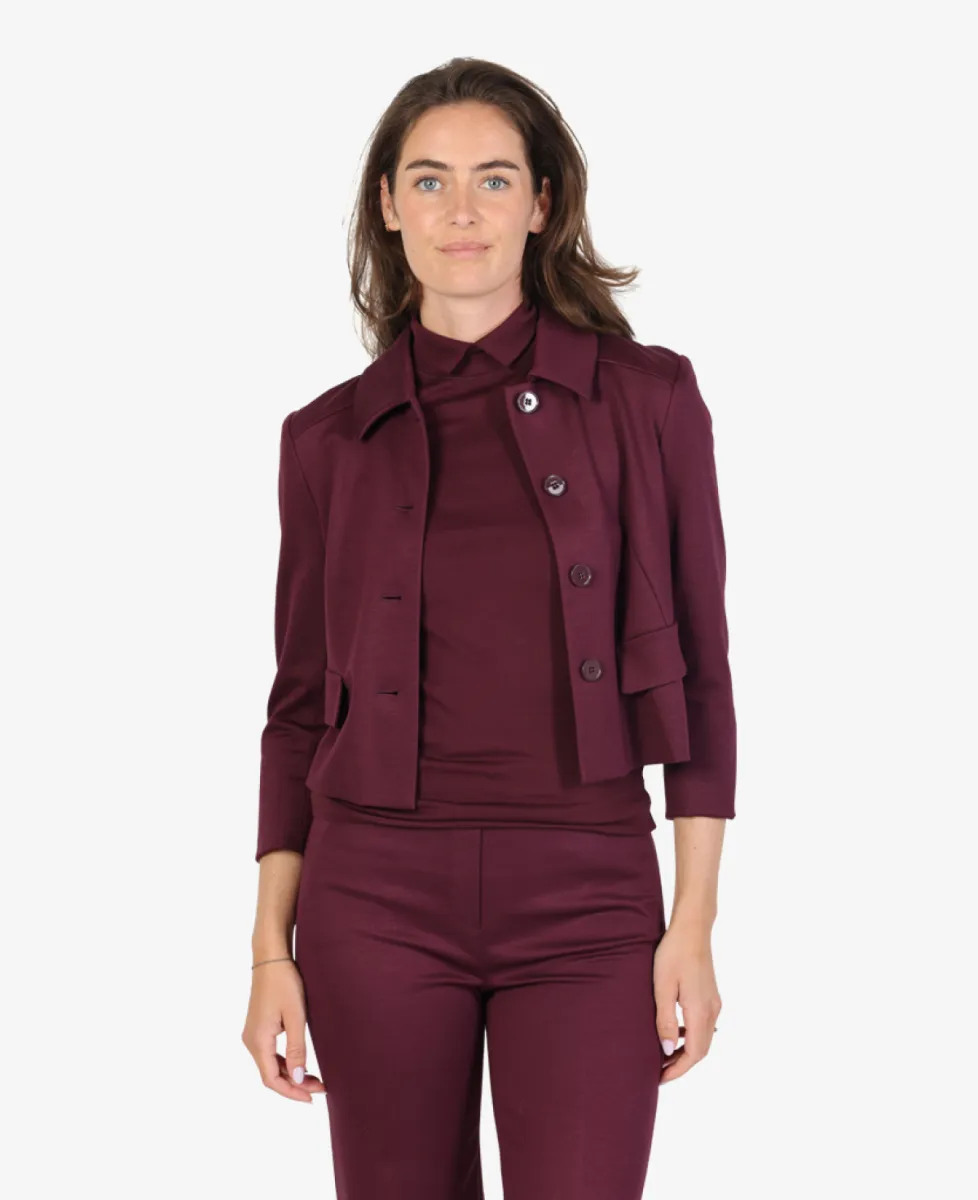 Marc Cain Additions Jacke - winetasting 2 Marc Cain Additions Marc Cain Additions Jacke - winetasting