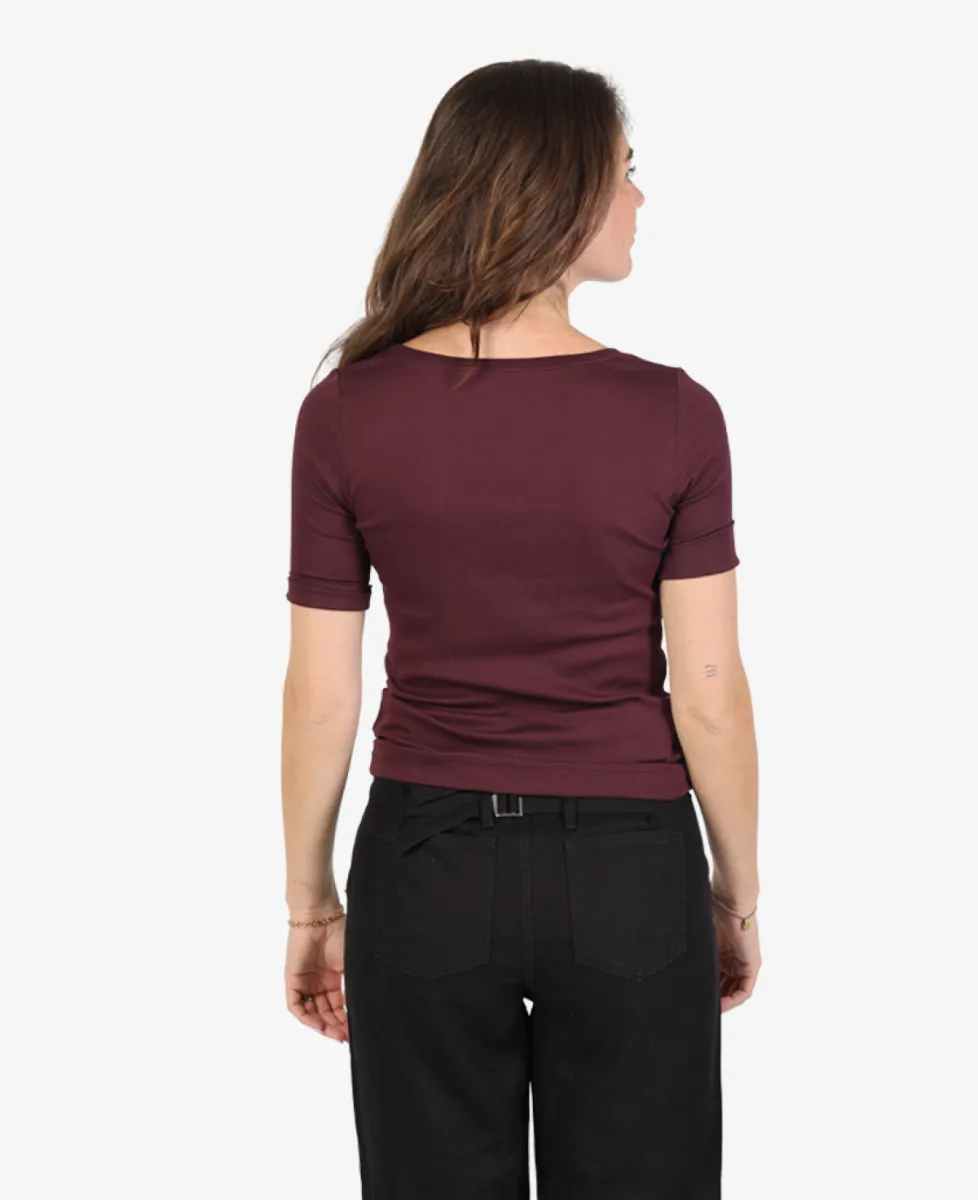 Marc Cain Additions T-Shirt - winetasting 4 Marc Cain Additions Marc Cain Additions T-Shirt - winetasting