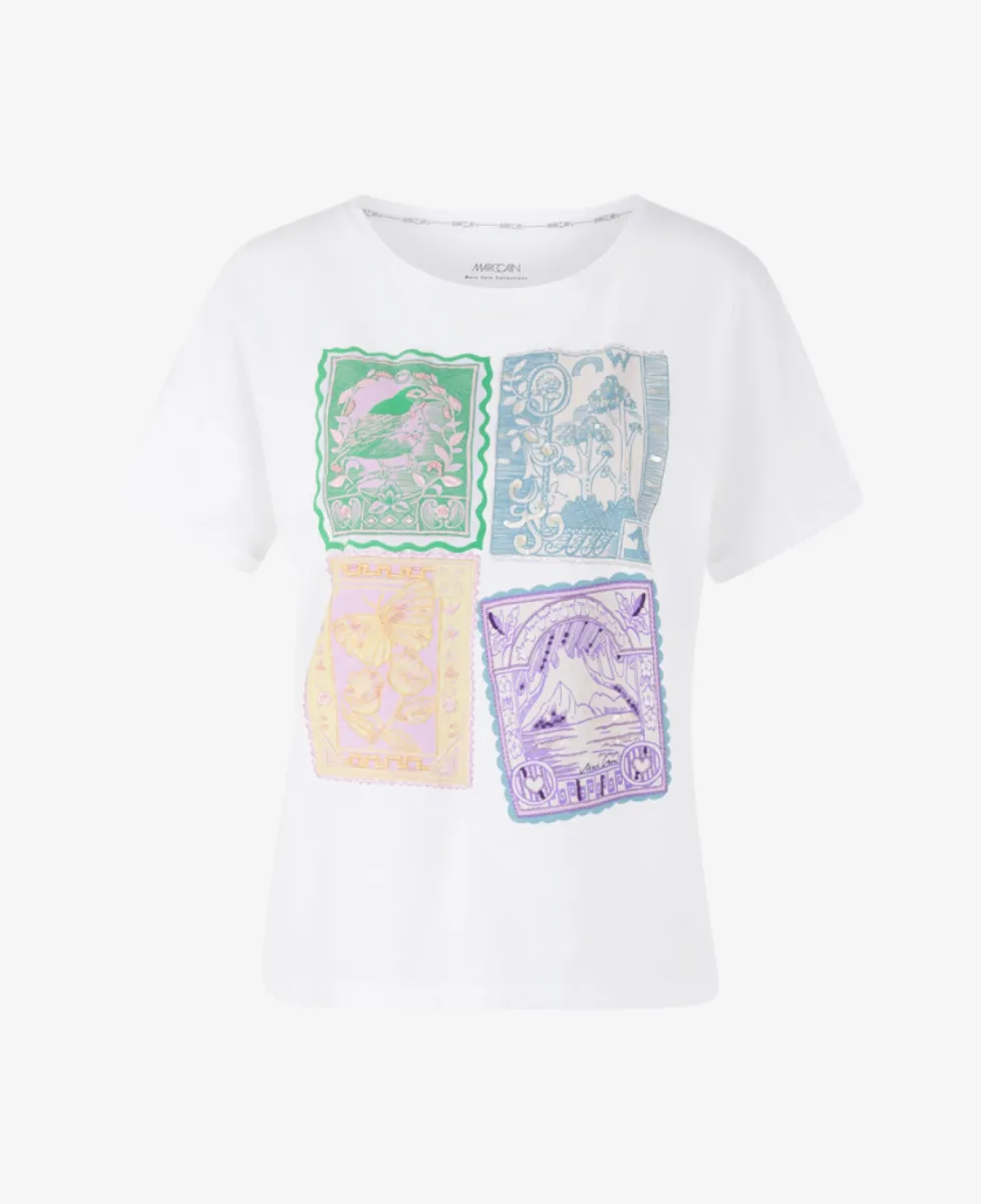 Marc Cain Collections T-Shirt - white 1 Marc Cain Collections Marc Cain Collections T-Shirt - white