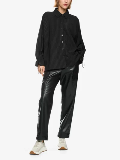 Marc Cain Sports Marc Cain Sports blouse - black and smoke