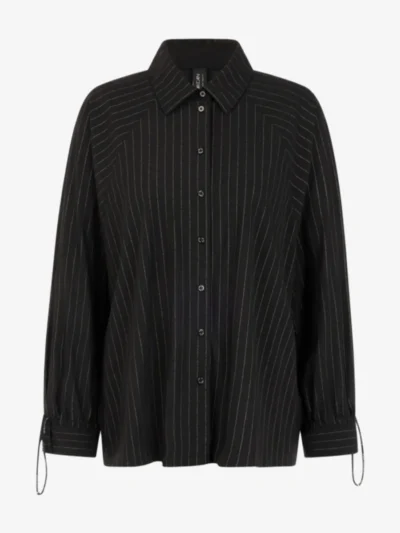 Marc Cain Sports Marc Cain Sports blouse - black and smoke