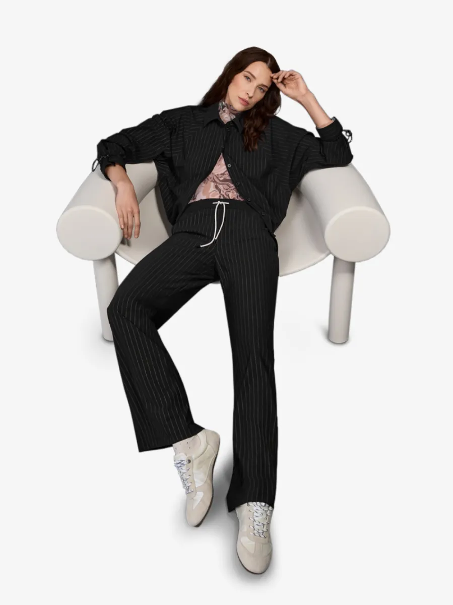 Marc Cain Sports Hose WELKOM - black and smoke 2 Marc Cain Sports Marc Cain Sports Hose WELKOM - black and smoke
