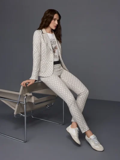 Marc Cain Sports Marc Cain Sports Hose SOFIA - smoke