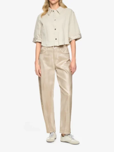 Marc Cain Sports Marc Cain Sports Jeans RUMA - champagne gold
