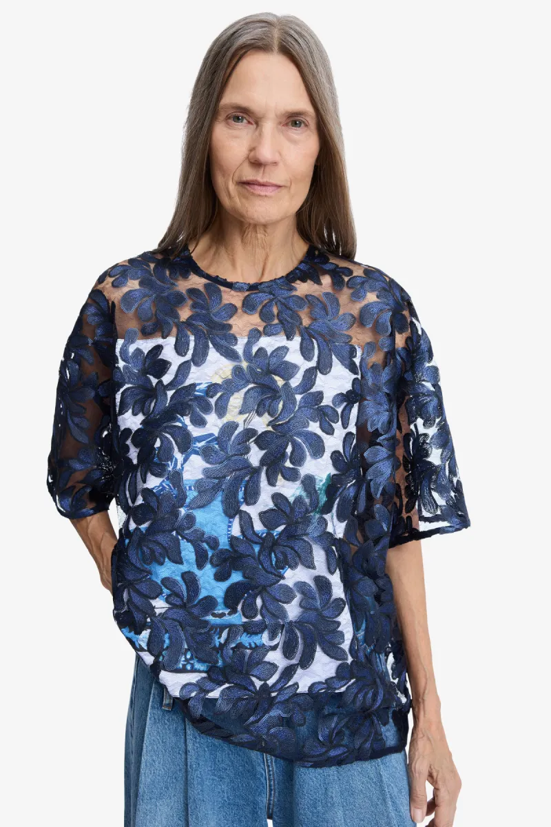 Munthe Top - 37 Indigo 3 Munthe Munthe Top - 37 Indigo