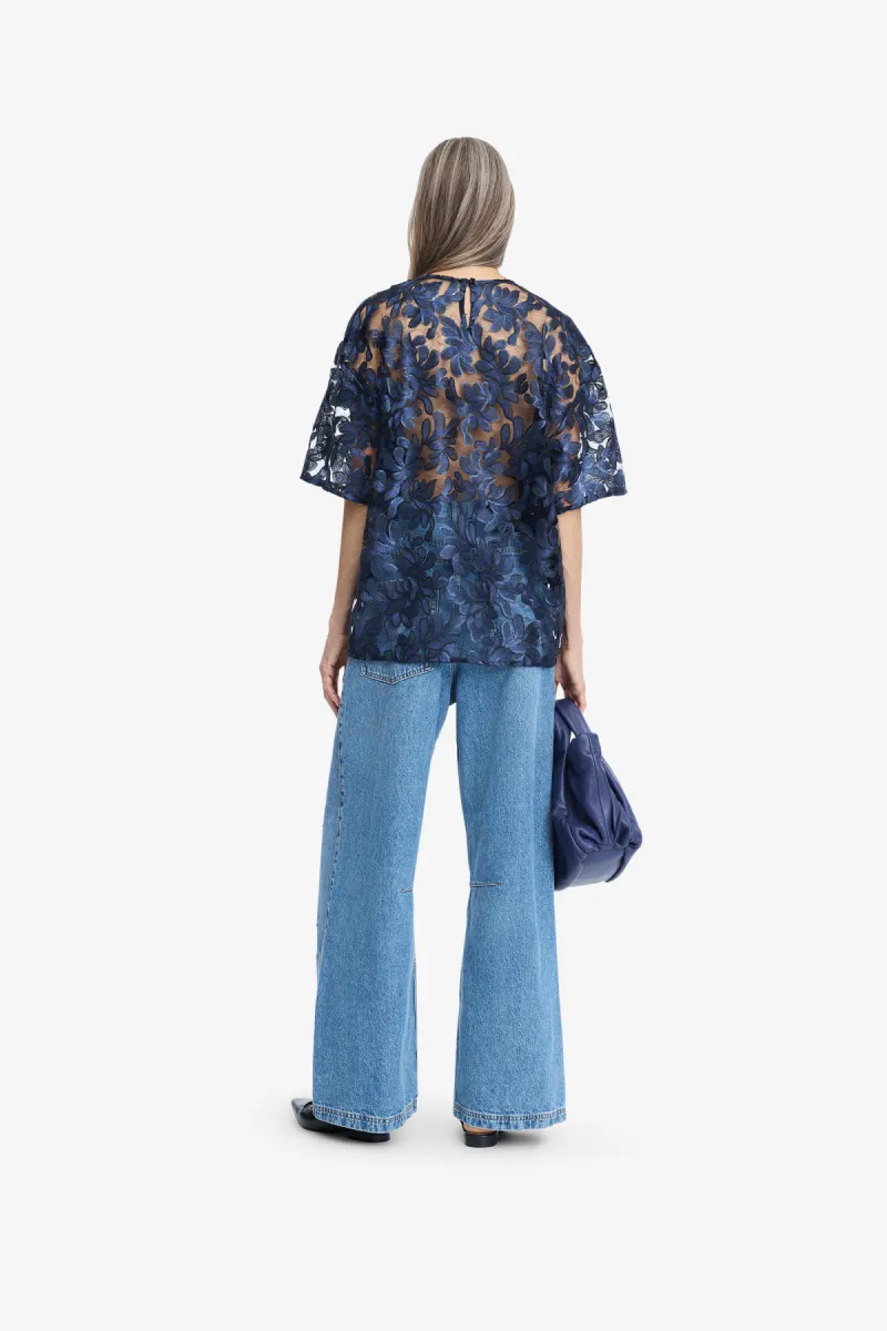 Munthe Top - 37 Indigo 5 Munthe Munthe Top - 37 Indigo