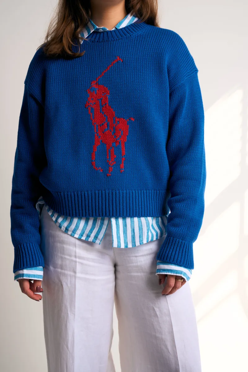 Ralph Lauren Trui - Royal 6 Ralph Lauren Ralph Lauren Trui - Royal