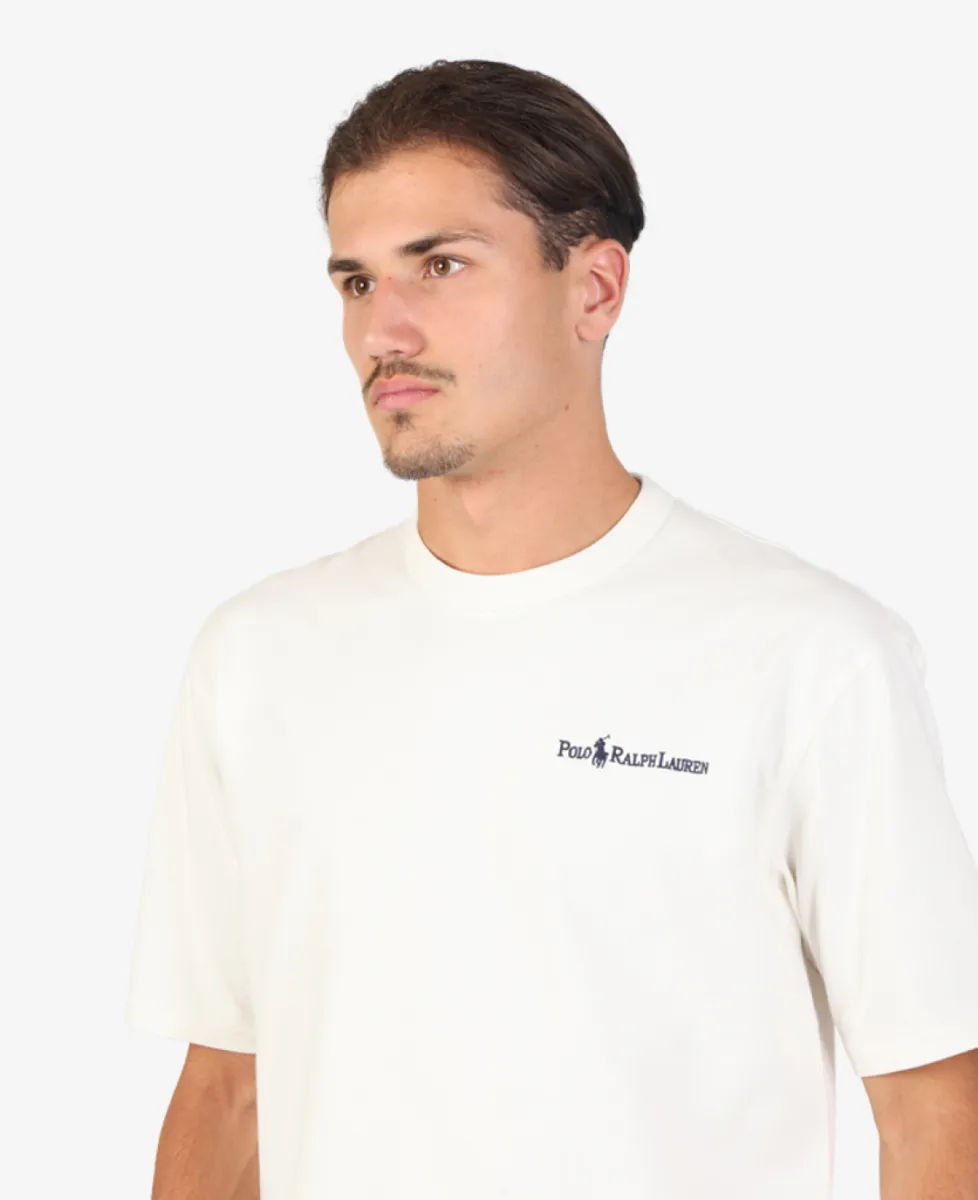 Ralph Lauren T-shirt Boxy Fit - Ecru 4 Ralph Lauren Ralph Lauren T-shirt Boxy Fit - Ecru