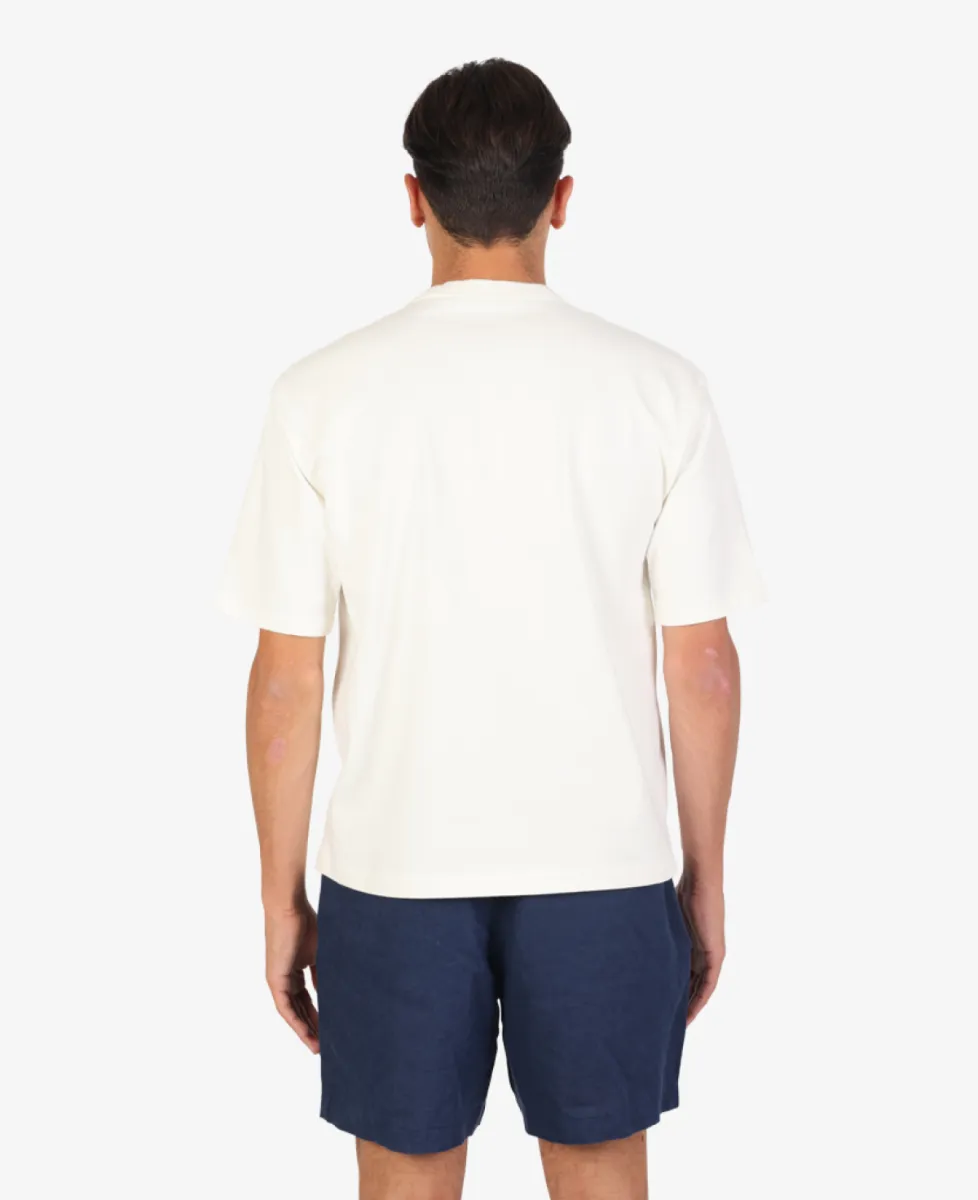Ralph Lauren T-shirt Boxy Fit - Ecru 6 Ralph Lauren Ralph Lauren T-shirt Boxy Fit - Ecru