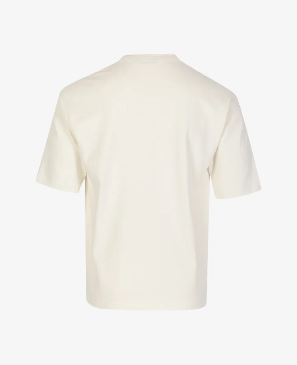 Ralph Lauren T-shirt Boxy Fit - Ecru 7 Ralph Lauren Ralph Lauren T-shirt Boxy Fit - Ecru