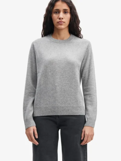 Samsoe Samsoe Samsoe Samsoe Tshirt lm - GREY MELANGE