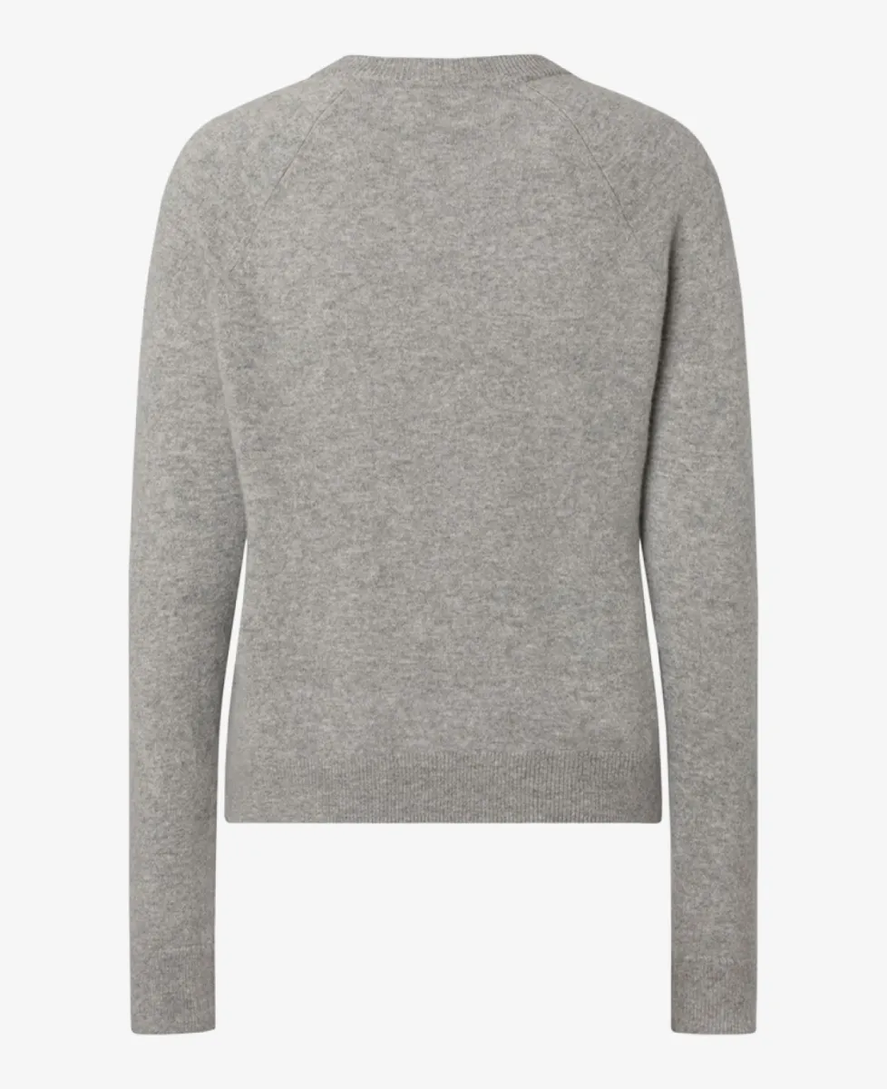 Samsoe Samsoe Tshirt lm - GREY MELANGE 5 Samsoe Samsoe Samsoe Samsoe Tshirt lm - GREY MELANGE