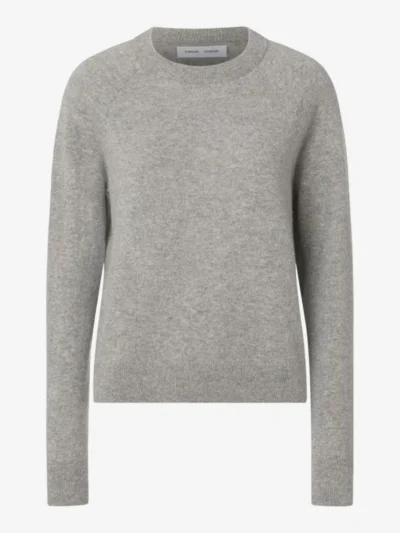 Samsoe Samsoe Samsoe Samsoe Tshirt lm - GREY MELANGE