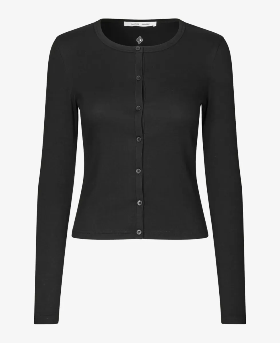 Samsoe Samsoe Vest - BLACK 1 Samsoe Samsoe Samsoe Samsoe Vest - BLACK