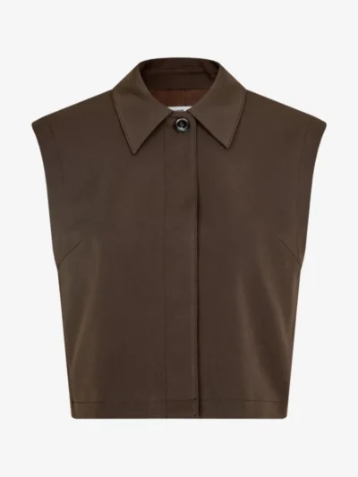 Samsoe Samsoe Samsoe Samsoe Gilet - Donkerbruin