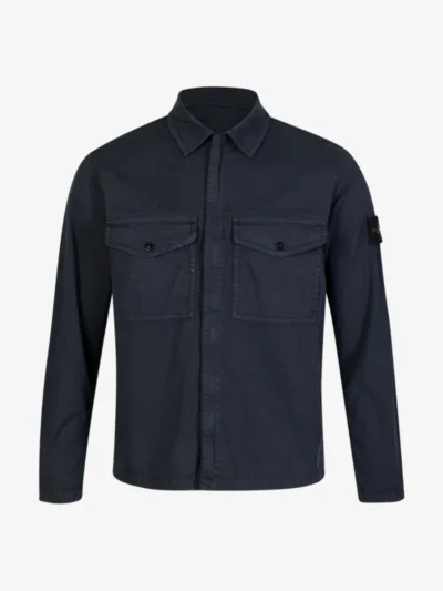 Stone Island Stone Island Overshirt - V0020 NAVY BLUE