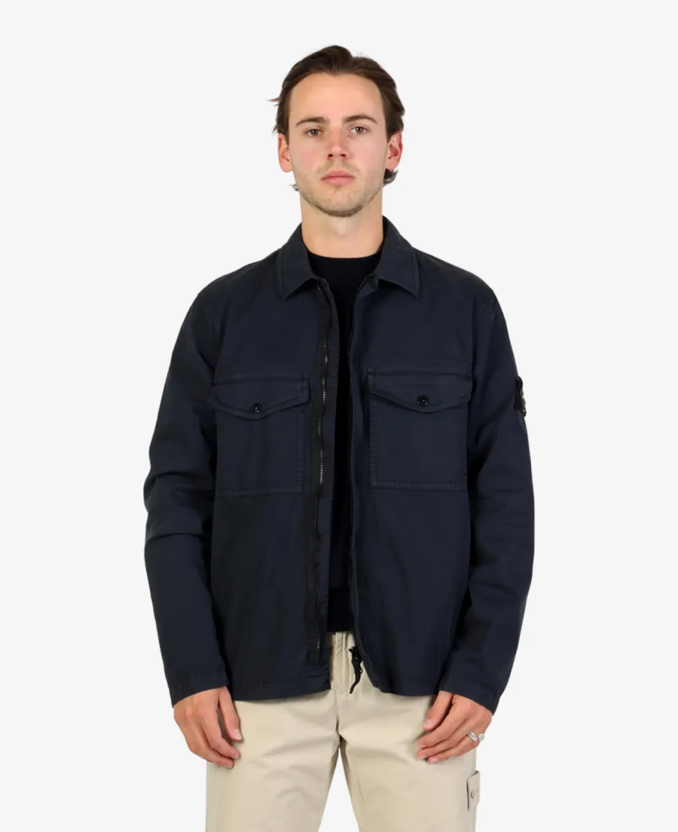 Stone Island Overshirt - V0020 NAVY BLUE 3 Stone Island Stone Island Overshirt - V0020 NAVY BLUE