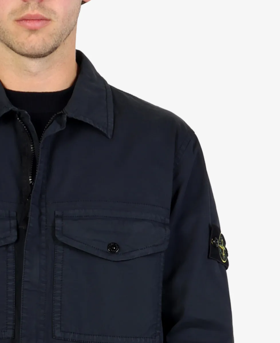 Stone Island Overshirt - V0020 NAVY BLUE 4 Stone Island Stone Island Overshirt - V0020 NAVY BLUE