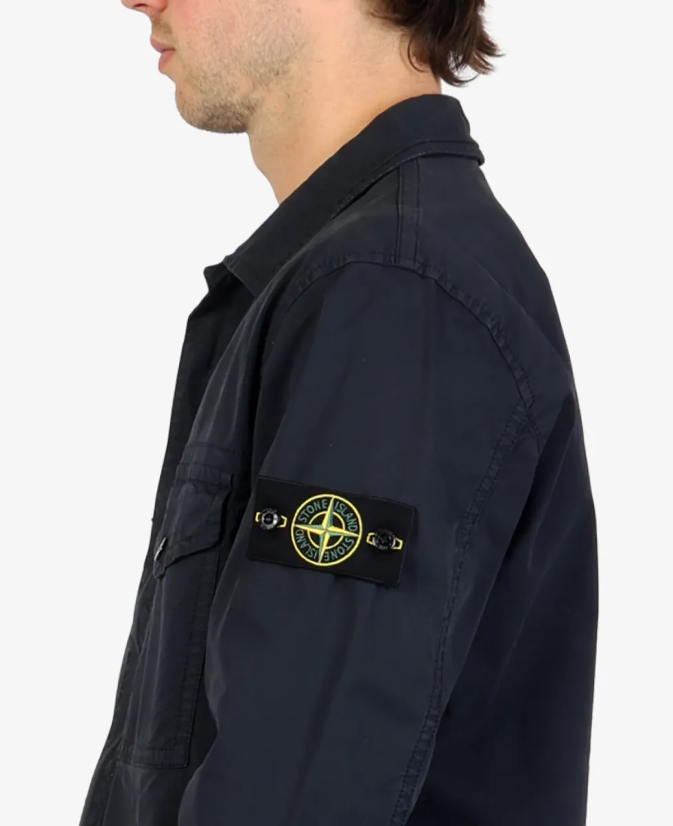 Stone Island Overshirt - V0020 NAVY BLUE 6 Stone Island Stone Island Overshirt - V0020 NAVY BLUE