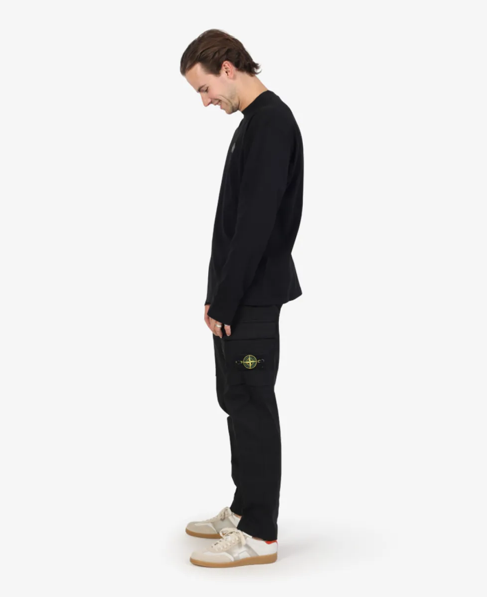 Stone Island T-shirt lange mouw - V0029 BLACK 3 Stone Island Stone Island T-shirt lange mouw - V0029 BLACK