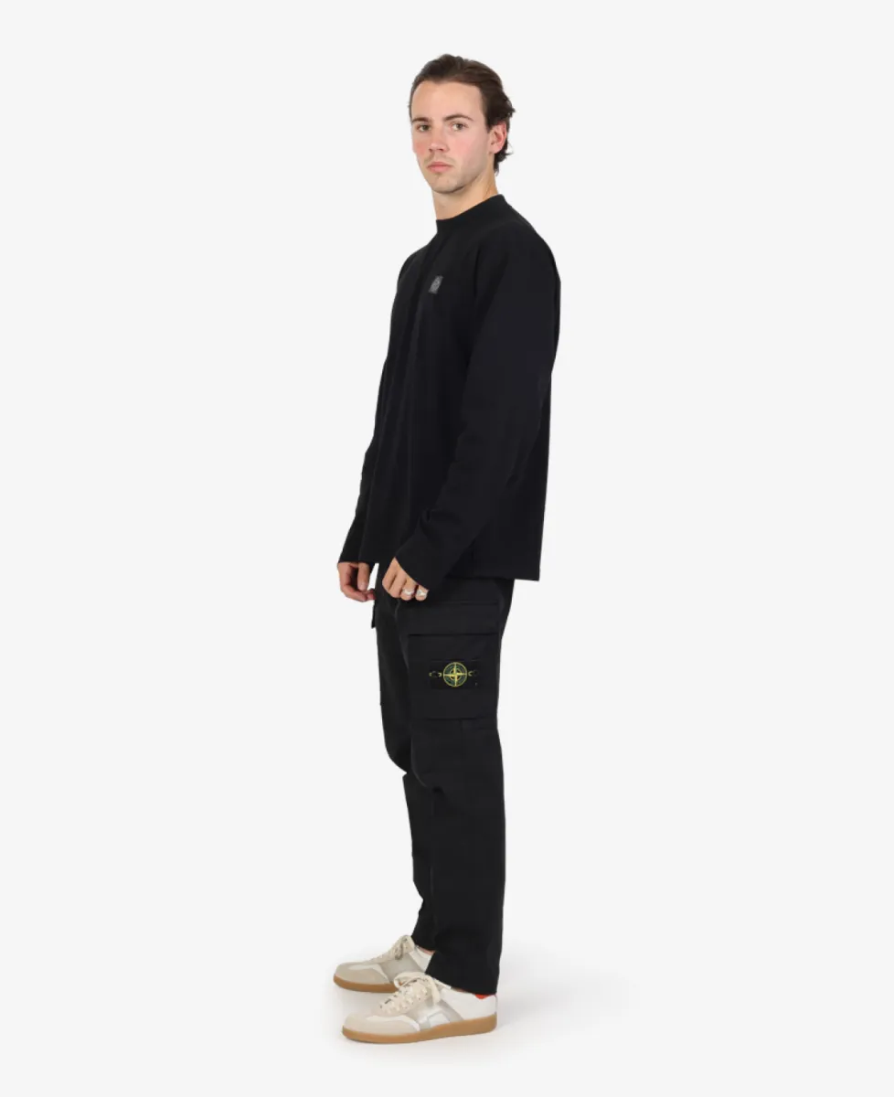 Stone Island T-shirt lange mouw - V0029 BLACK 4 Stone Island Stone Island T-shirt lange mouw - V0029 BLACK