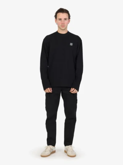 Stone Island Stone Island T-shirt lange mouw - V0029 BLACK