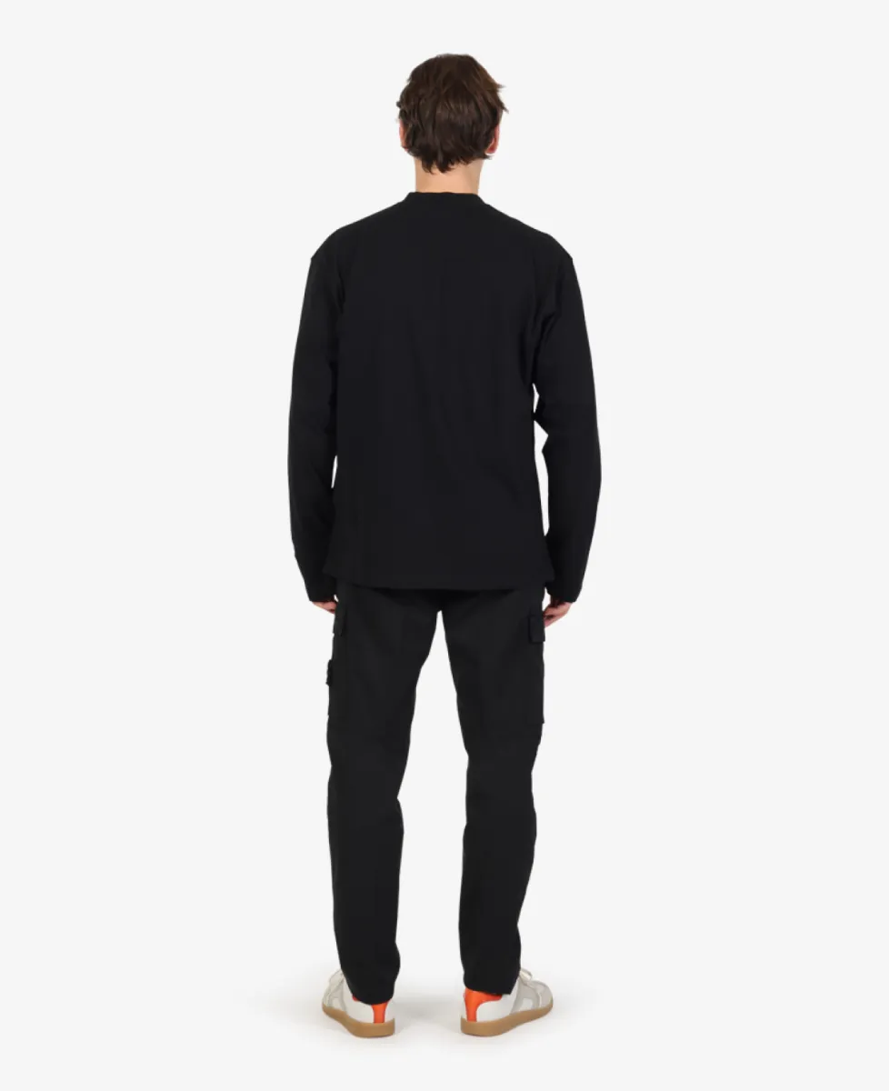 Stone Island T-shirt lange mouw - V0029 BLACK 6 Stone Island Stone Island T-shirt lange mouw - V0029 BLACK