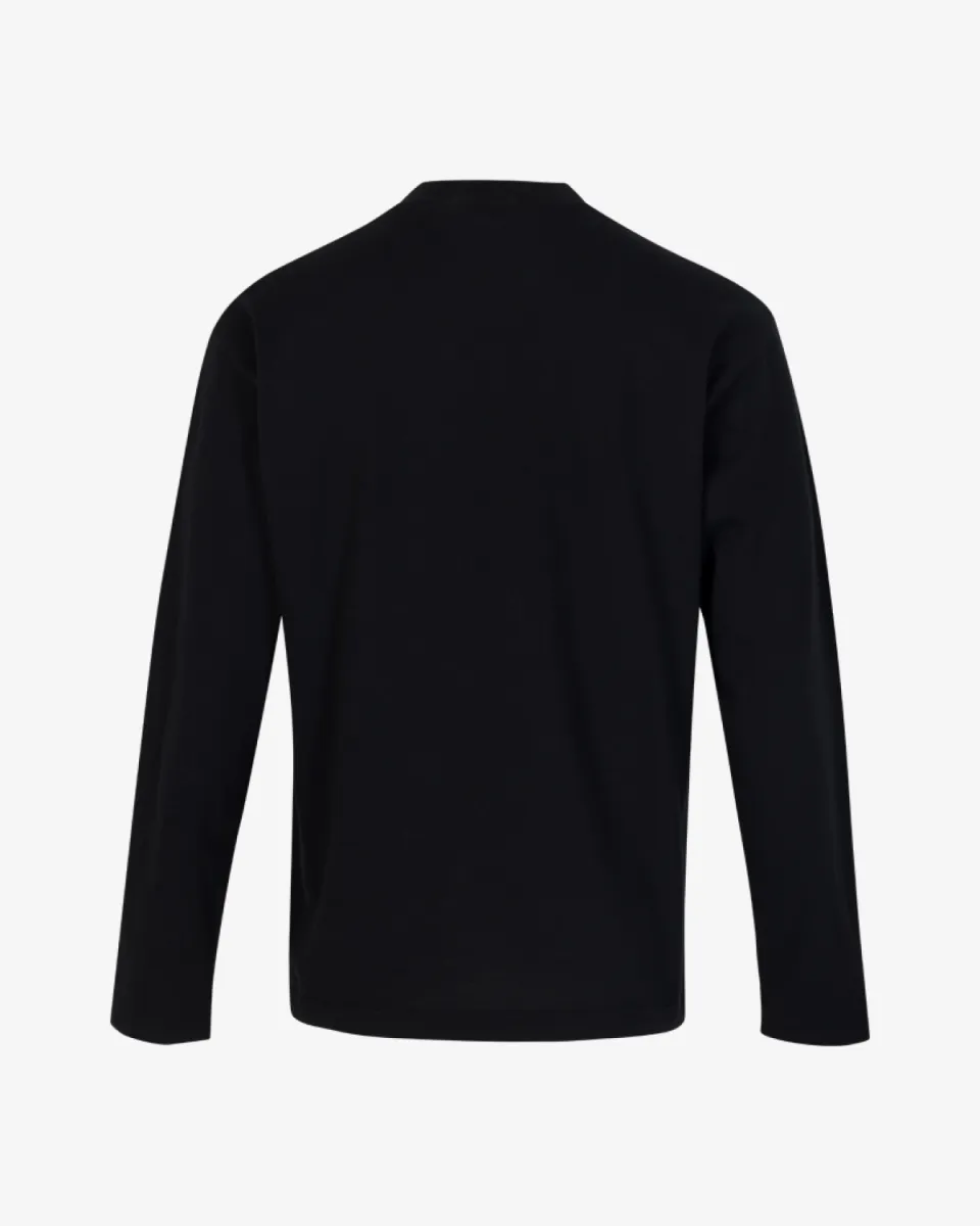 Stone Island T-shirt lange mouw - V0029 BLACK 7 Stone Island Stone Island T-shirt lange mouw - V0029 BLACK
