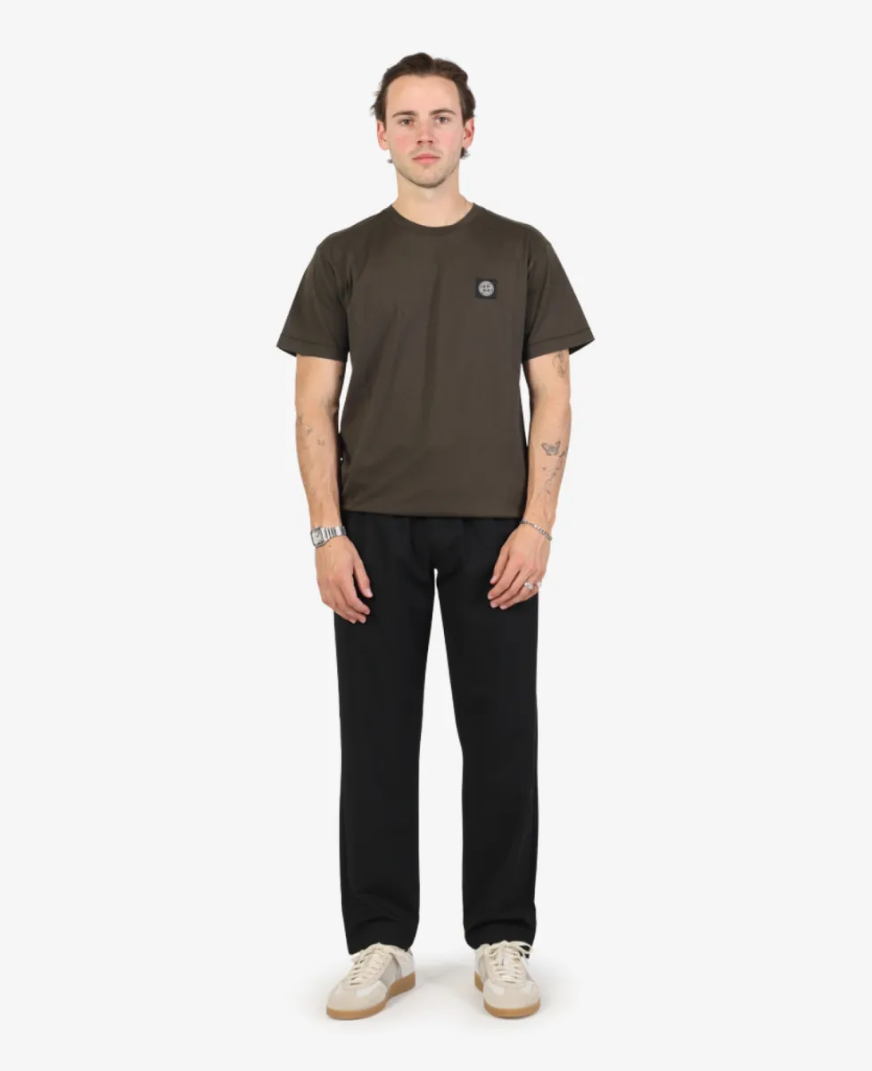 Stone Island T-shirt katoen - V0078 COAL GREY 2 Stone Island Stone Island T-shirt katoen - V0078 COAL GREY