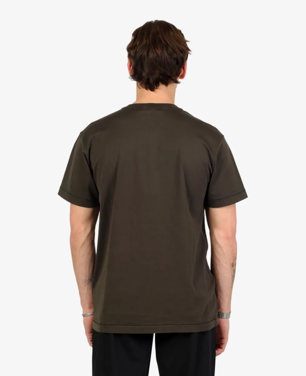 Stone Island T-shirt katoen - V0078 COAL GREY 6 Stone Island Stone Island T-shirt katoen - V0078 COAL GREY