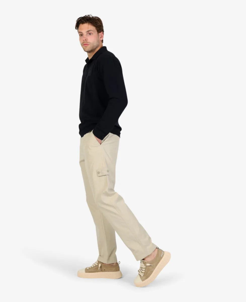 Stone Island Ghost polo lange mouw - V0020 NAVY BLUE 4 Stone Island Stone Island Ghost polo lange mouw - V0020 NAVY BLUE