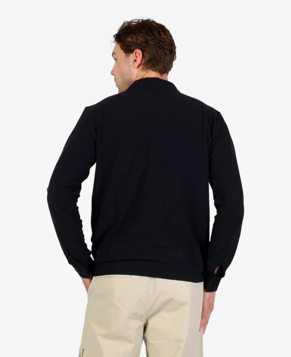 Stone Island Ghost polo lange mouw - V0020 NAVY BLUE 7 Stone Island Stone Island Ghost polo lange mouw - V0020 NAVY BLUE