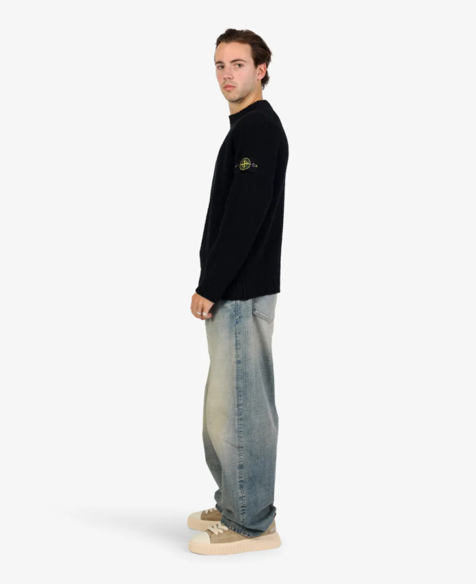 Stone Island Trui ronde hals - V0029 BLACK 3 Stone Island Stone Island Trui ronde hals - V0029 BLACK