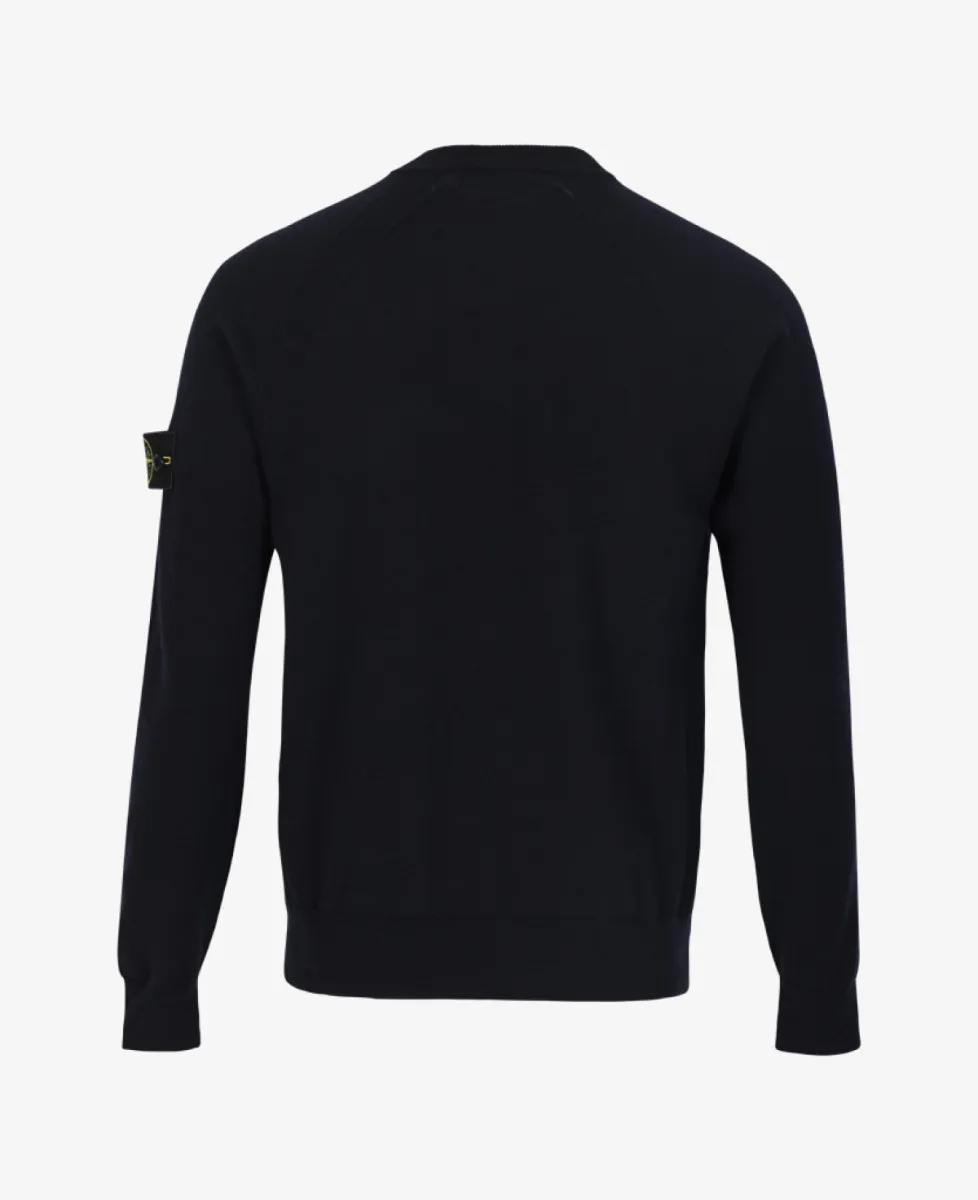 Stone Island Trui ronde hals - V0020 NAVY BLUE 7 Stone Island Stone Island Trui ronde hals - V0020 NAVY BLUE