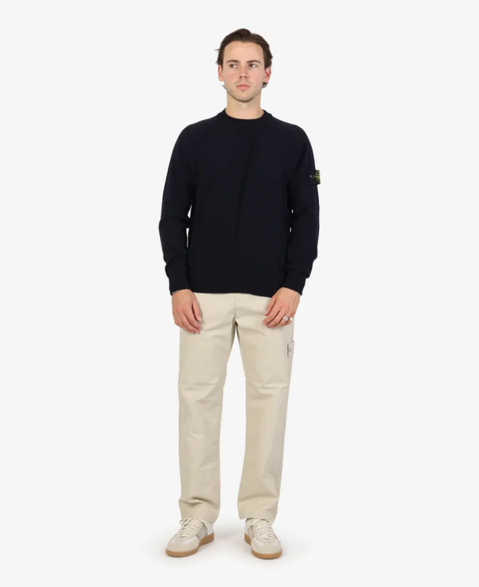 Stone Island Trui ronde hals - V0020 NAVY BLUE 1 Stone Island Stone Island Trui ronde hals - V0020 NAVY BLUE
