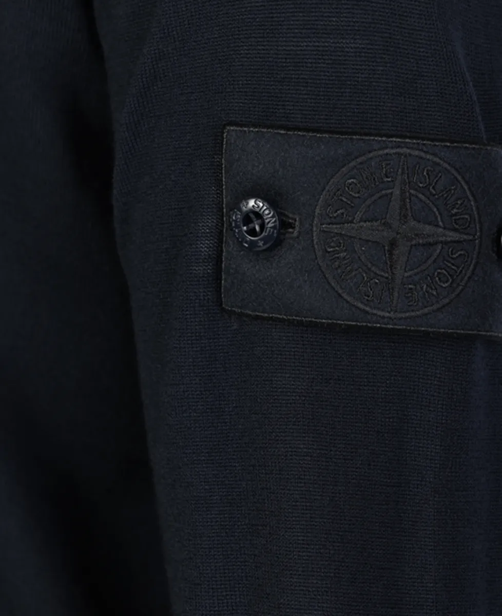 Stone Island Ghost knitted trui - V0020 NAVY BLUE 2 Stone Island Stone Island Ghost knitted trui - V0020 NAVY BLUE