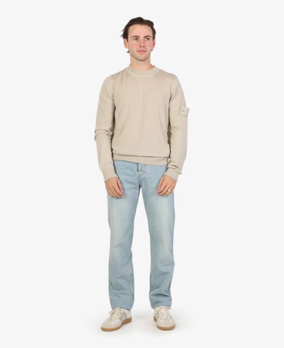 Stone Island Ghost knitted trui - V0090 BEIGE 1 Stone Island Stone Island Ghost knitted trui - V0090 BEIGE