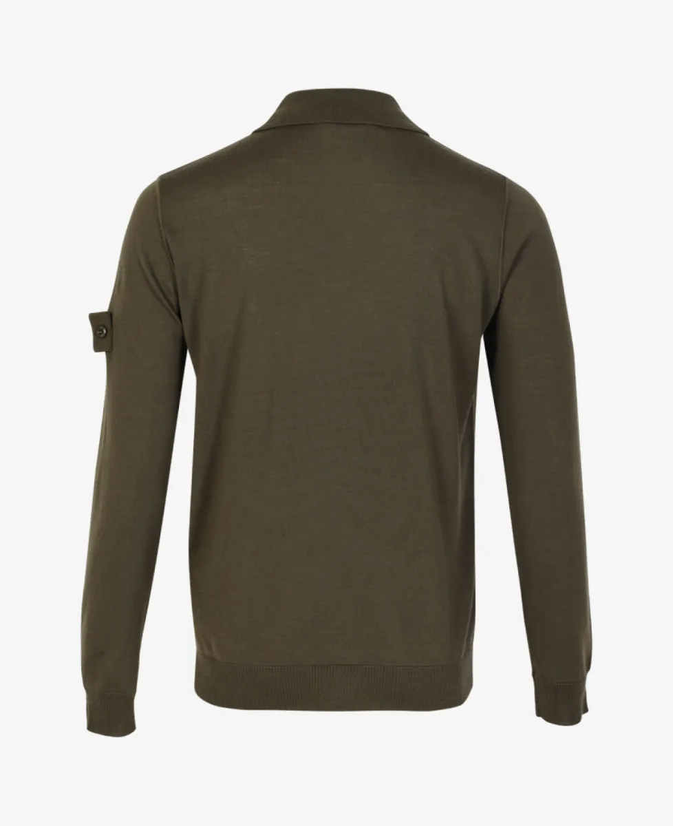 Stone Island Ghost polo langemouw - V0054 MILITARY GREEN 7 Stone Island Stone Island Ghost polo langemouw - V0054 MILITARY GREEN