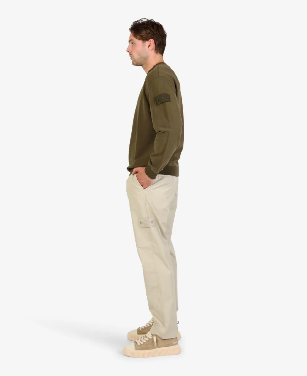 Stone Island Ghost Sweater - V0054 MILITARY GREEN 4 Stone Island Stone Island Ghost Sweater - V0054 MILITARY GREEN