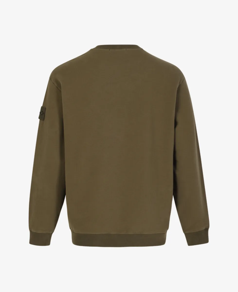 Stone Island Ghost Sweater - V0054 MILITARY GREEN 7 Stone Island Stone Island Ghost Sweater - V0054 MILITARY GREEN