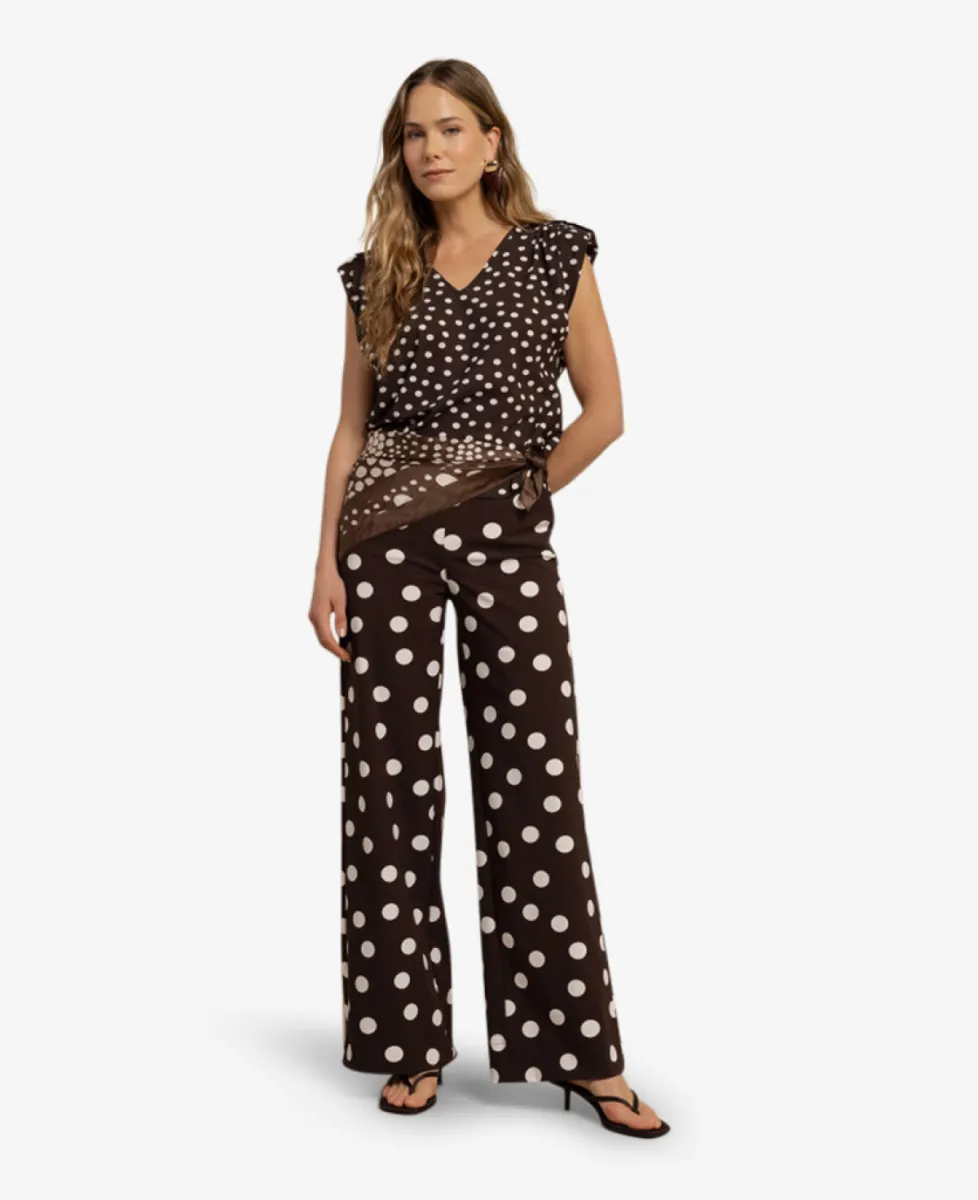 Studio Anneloes Top - 8717 espresso/ecru 2 Studio Anneloes Studio Anneloes Top - 8717 espresso/ecru