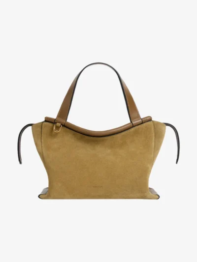 Wandler Wandler Tas - Khaki Suede