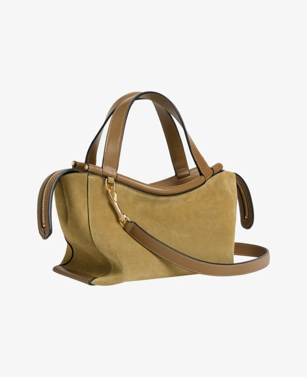 Wandler Tas - Khaki Suede 6 Wandler Wandler Tas - Khaki Suede