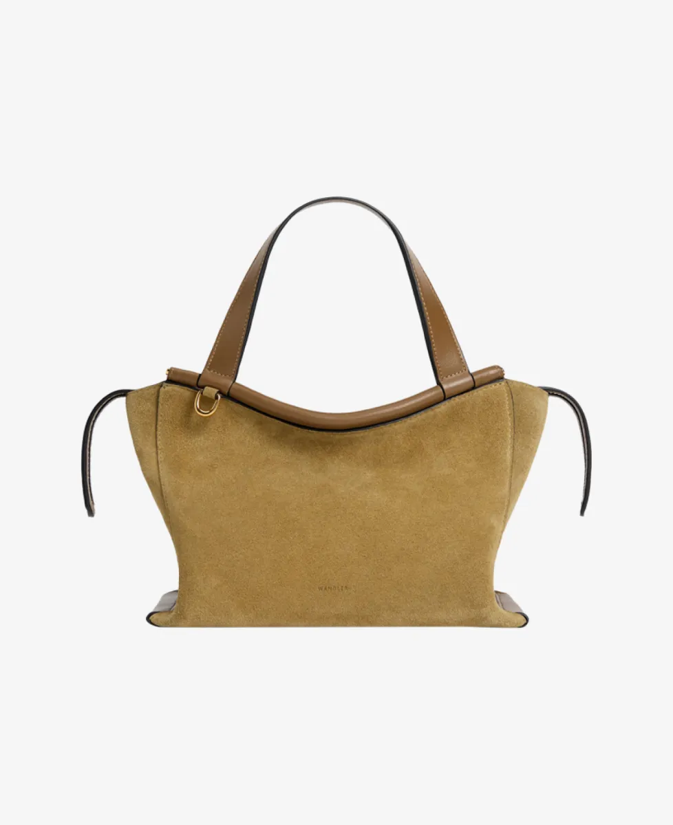 Wandler Tas - Khaki Suede 1 Wandler Wandler Tas - Khaki Suede