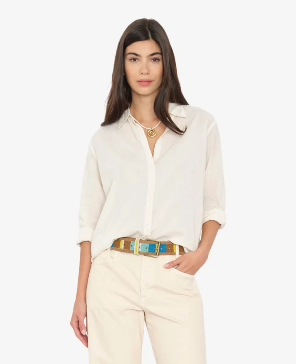 Xirena Blouse - Oysterette 3 Xirena Xirena Blouse - Oysterette