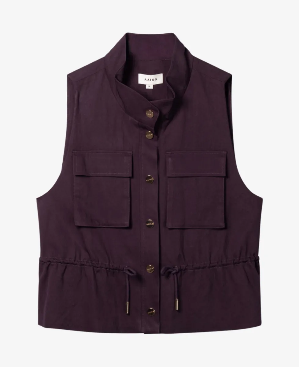 Aaiko Gilet - 191718 FIG 1 Aaiko Aaiko Gilet - 191718 FIG