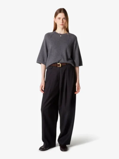 Absolut cashmere Absolut cashmere Tshirt km - Dark Grey Melange