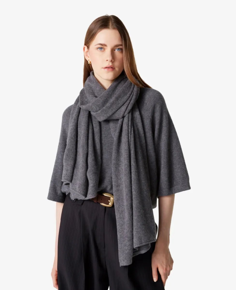 Absolut cashmere Tshirt km - Dark Grey Melange 3 Absolut cashmere Absolut cashmere Tshirt km - Dark Grey Melange