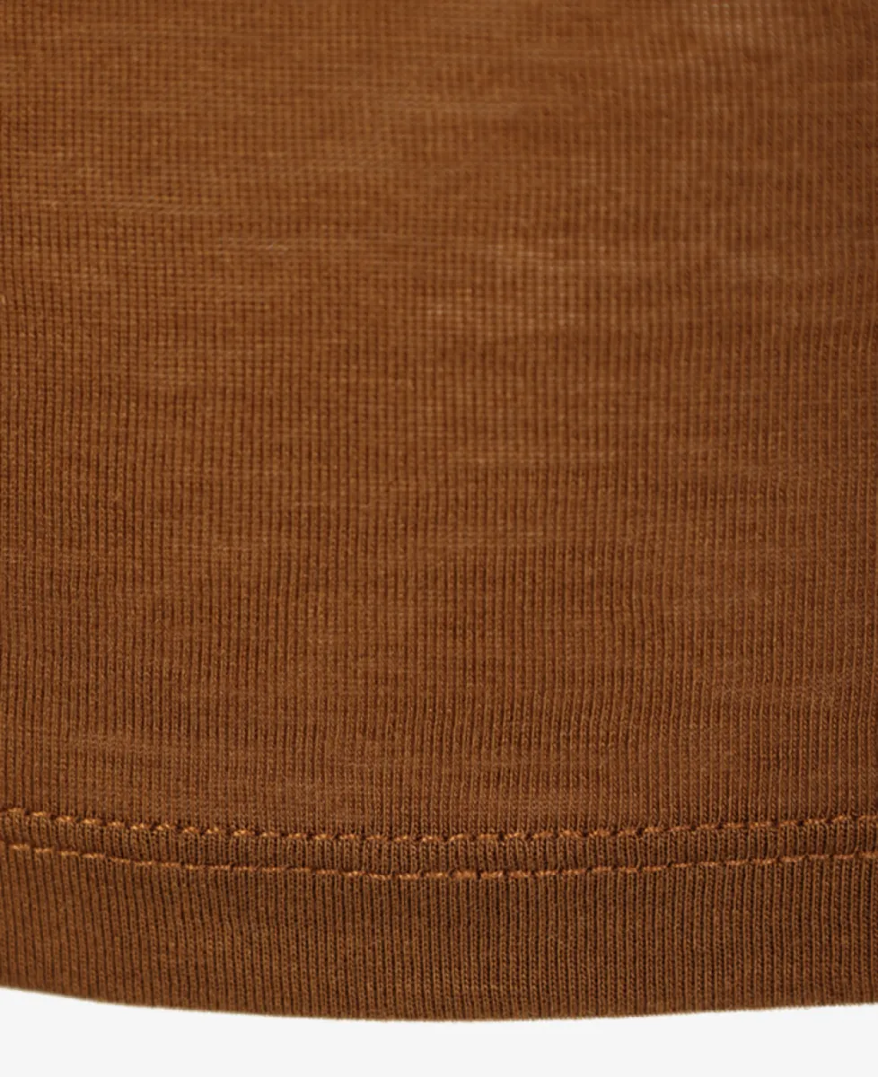 Absolut cashmere Tshirt lm - Coffee 3 Absolut cashmere Absolut cashmere Tshirt lm - Coffee